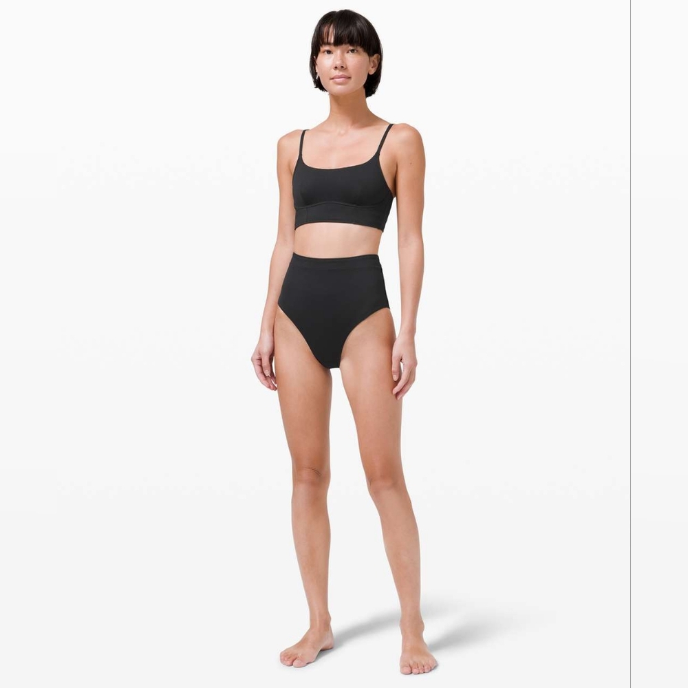 lululemon athletica Black High-Waist Bikini Set